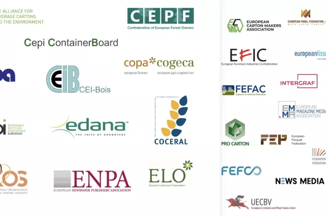 logos of the 28 supporting organisations