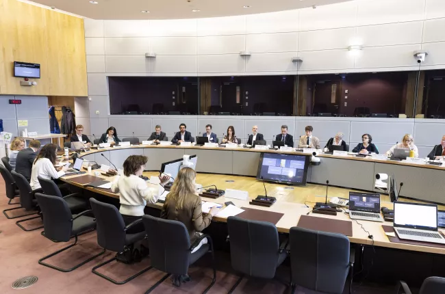 People at a roundtable